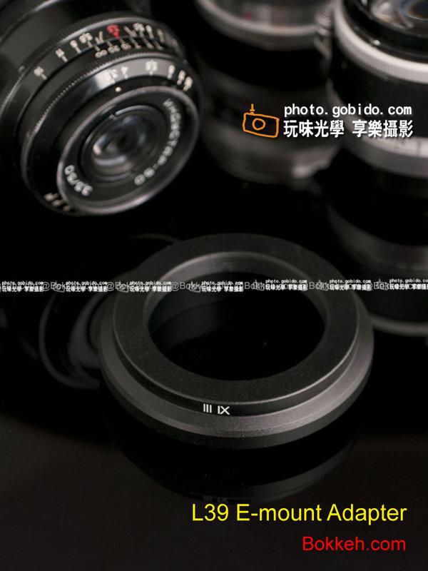 [享樂攝影] 現貨!台灣製! 黑色 L39 LTM M39 鏡頭轉接Sony E-mount 轉接環 A7 NEX