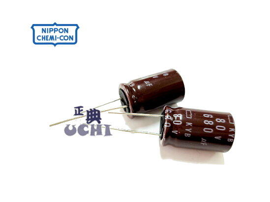 『正典UCHI電子』日本 NCC KYB電解電容 680u80V 尺寸:16X25 1PC/拍