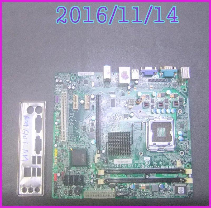 含稅 acer G41T-AM Rev:1.2 DDR3 775 小江~柑仔店