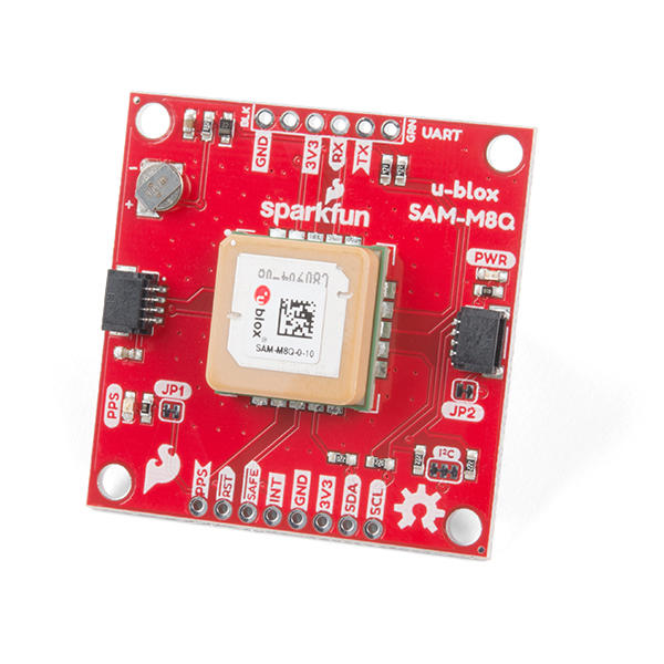 【微控制器科技】美國原裝 SparkFun GPS Breakout-Chip Antenna（瑞士 SAM-M8Q ）