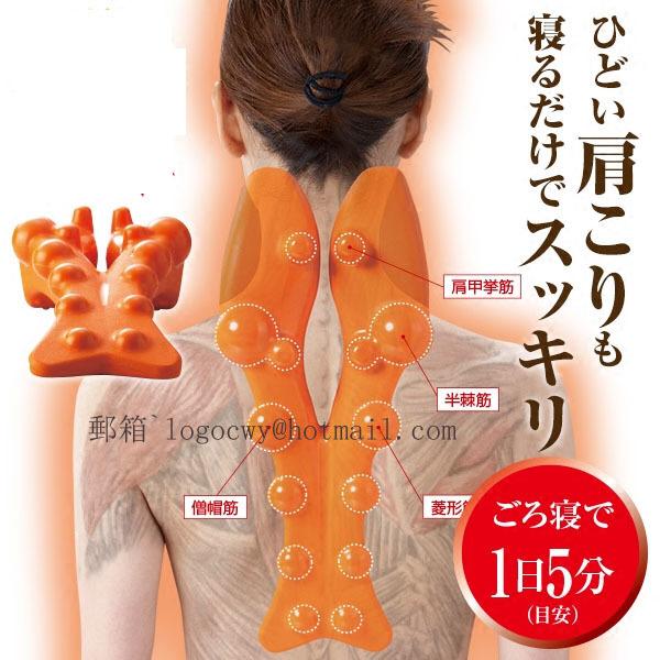 日本腰椎脊椎舒緩架按摩器 脊柱矯正器全身頸椎腰部頸部背部