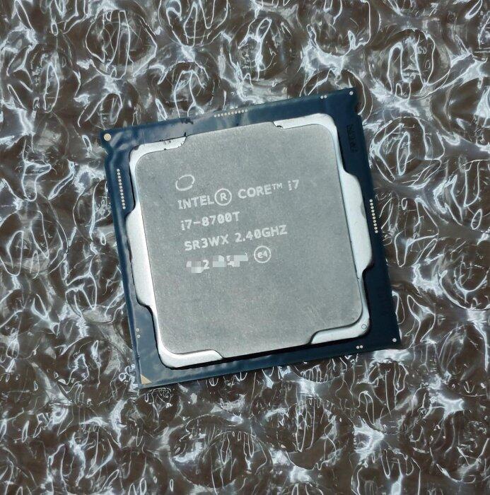 Intel core i7 8700t 2 40ghz 1151 cpu 