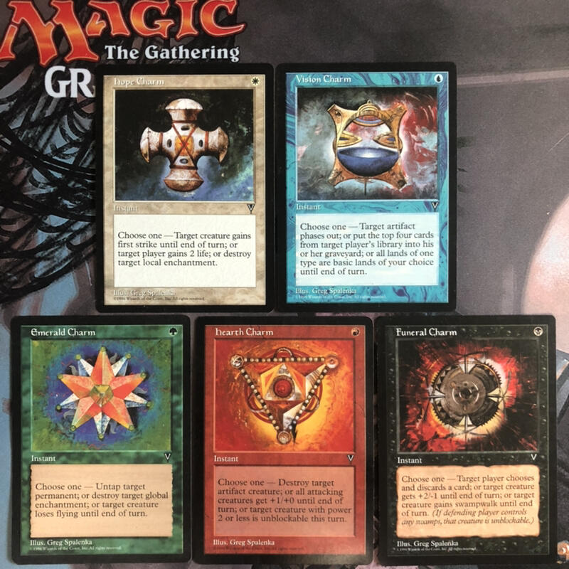 魔法部屋MTG五張卡一組同時賣【英文版NM】