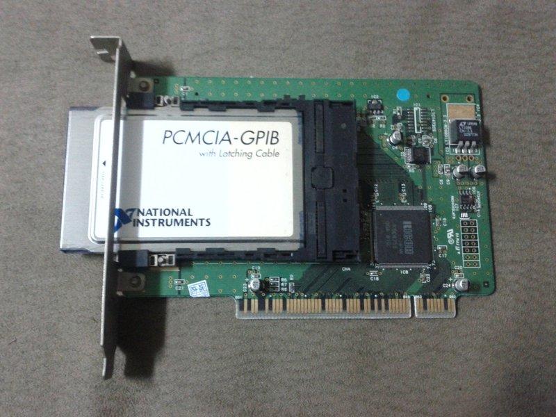 NI GPIB-PCMCIA介面+PCMCIA轉PCI卡+2M專用線