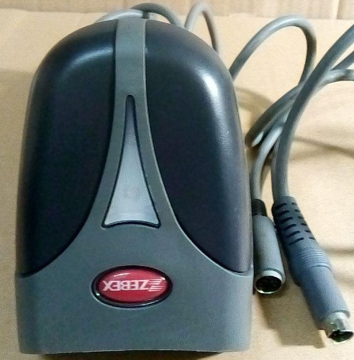 ZEBEX Z-3021+ 光罩式 條碼掃描  條碼閱讀機  barcode reader  PS2 鍵盤界面