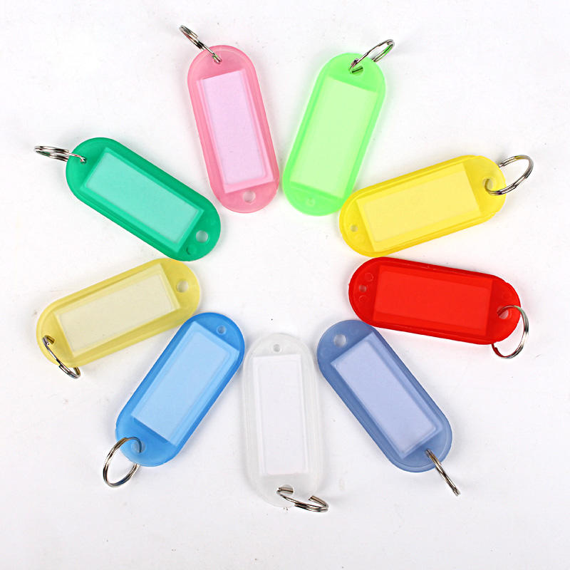 【台灣現貨】多種顏色 鎖匙分類牌 可選顏色 塑膠鑰匙牌 鑰匙扣 號碼牌 分類牌 可標記鑰匙吊牌 掛牌