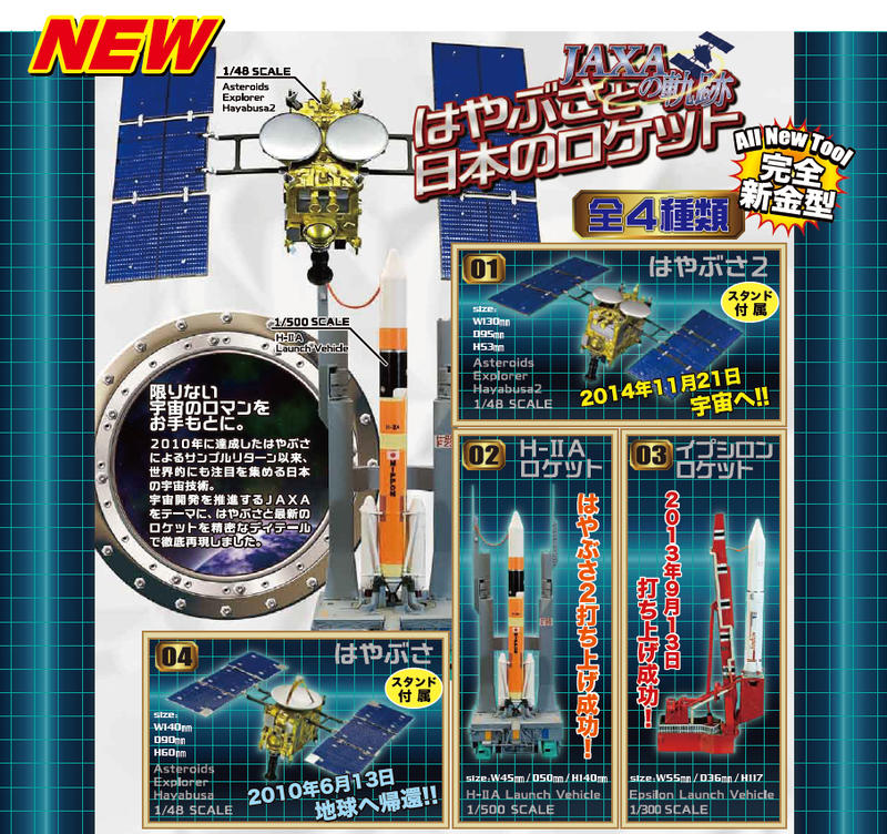 【玩】F-toys 日版盒玩 宇宙 JAXA軌跡 第三款+種子島紀念幣(現為日本太空中心)