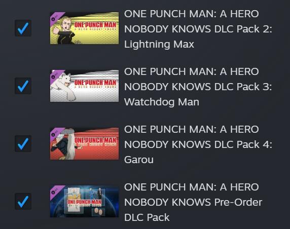 ONE PUNCH MAN: A HERO NOBODY KNOWS DLC Pack 2: Lightning Max