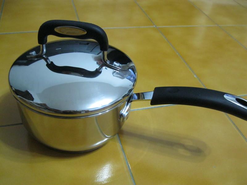 Lagostina樂鍋史蒂娜 BRIOSA系列16CM不鏽鋼單柄湯鍋 (加蓋)