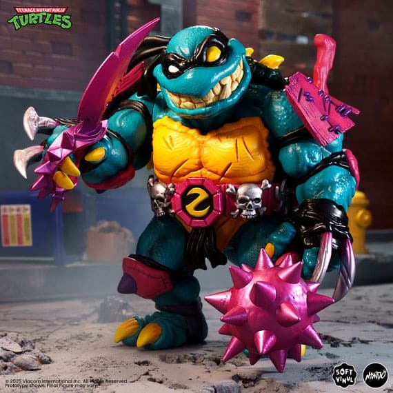 4月 美版 MONDO 忍者龜TMNT 8.5吋 砍劈鱷龜 Slash 史拉許 Soft Vinyl 壞龜 軟膠人偶 | 露天市集 | 全台最 ...