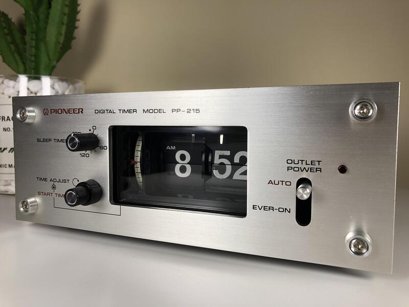 動作品】Pioneer pp-215a/パタパタ時計/オーディオタイマー 【公式通販】