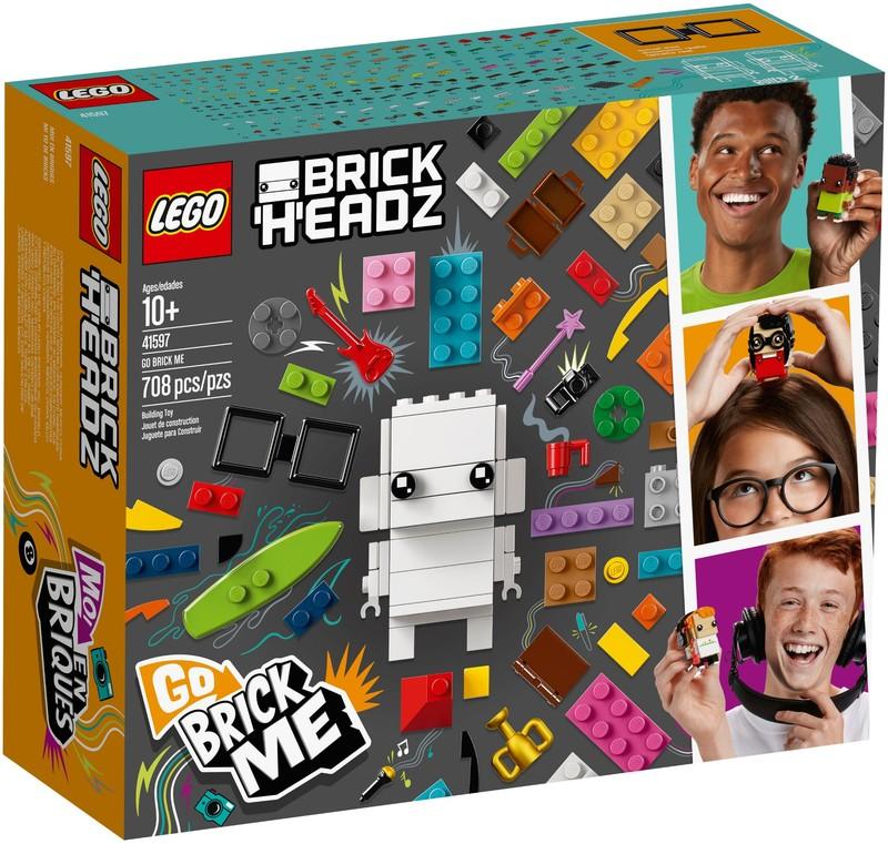 【樂GO】 LEGO 樂高 BRICKHEADZ 41597 GO BRICK ME 拼出自我 自創公仔 原廠正版