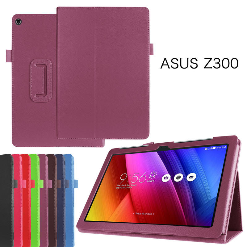 GMO 現貨 特價ASUS華碩 ZenPad 10 10.1吋 Z301MF平板皮套 紫色保護套保護殼追劇神器