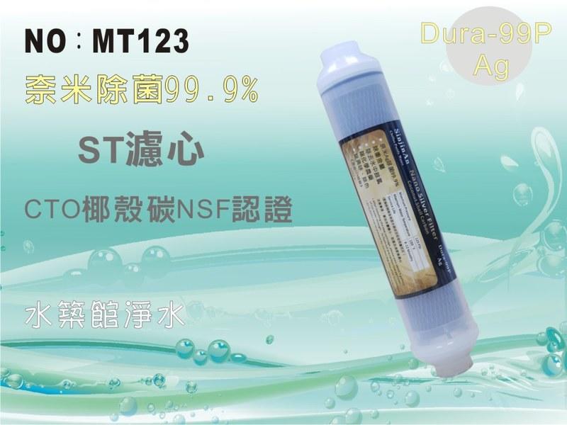 【水築館淨水】ST 奈米除菌99.9%濾心 後置濾心 淨水器 飲水器(貨號MT123)