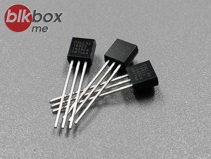 blkbox.me嚴選 DALLAS DS18B20 TO92 數位高精度溫度感測器