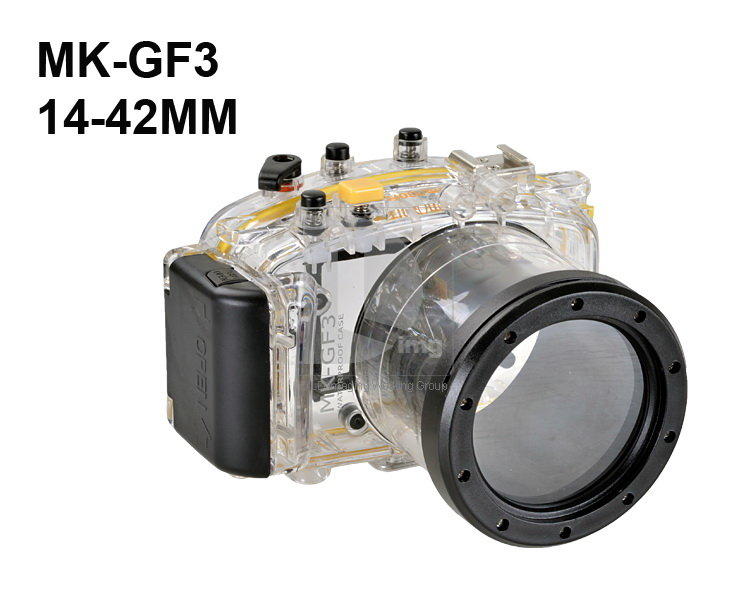 貝爾數位 美科 Panasonic MK-GF3潛水殼 潛水罩 防水殼-14-42mm鏡頭適用