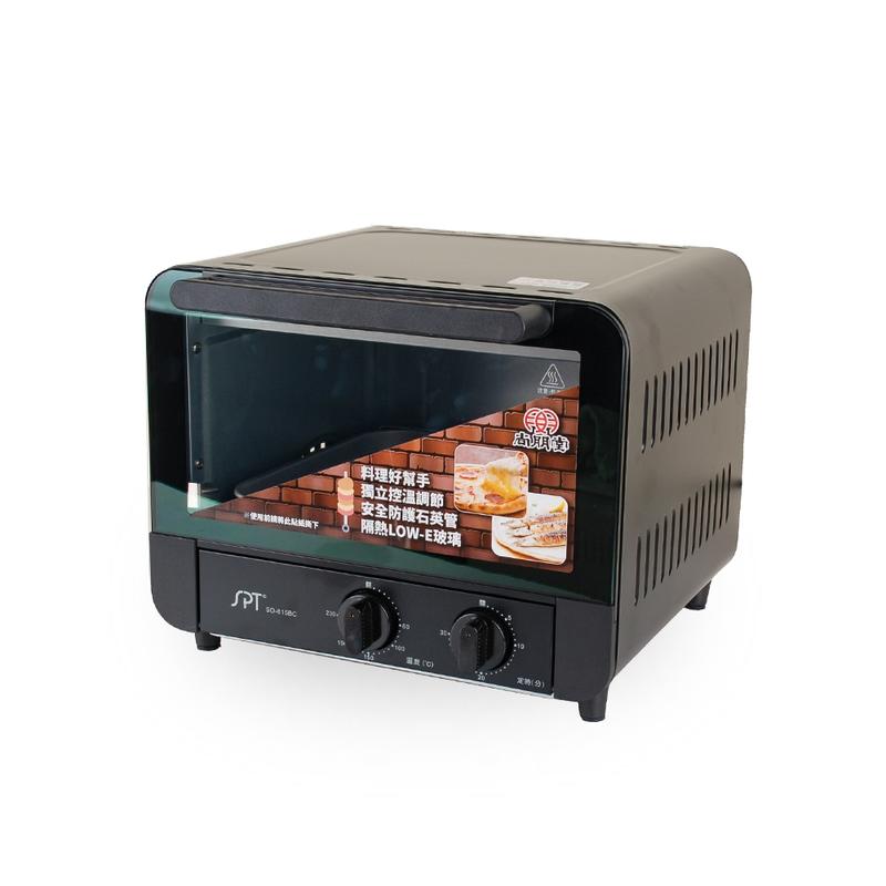 【大眾家電館】尚朋堂 15L雙旋鈕控溫電烤箱 SO-815BC
