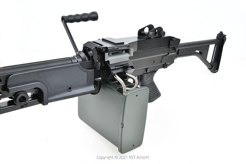 RST紅星- A&K 2022版 M249 MK1 全金屬電動機槍含彈鼓 米尼米電動輕機槍 24KSS-249-MK1
