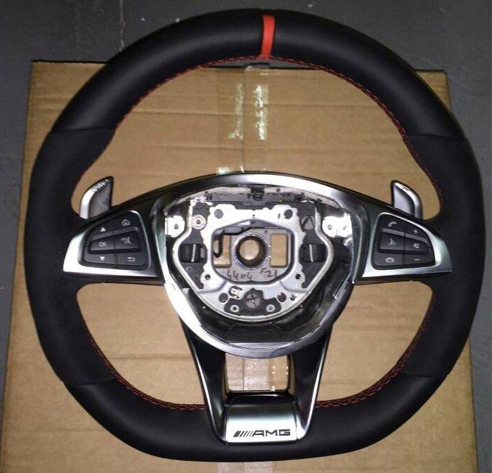賓士 2015年 SPORT AMG Performance GT W205 C63 AMG 原廠方向盤(含氣囊)