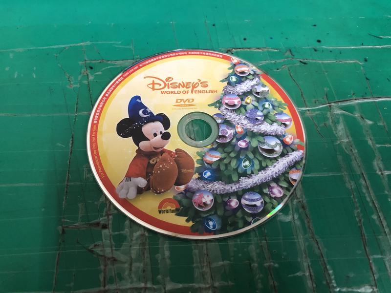 二手裸片 DVD Disney's World of English 寰宇 迪士尼 <Z78>