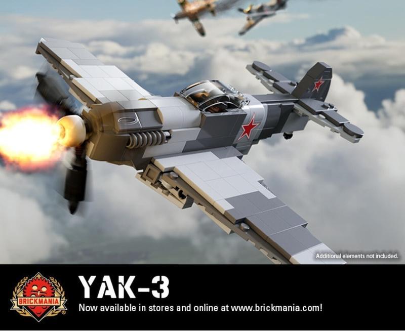 現貨[正版Lego樂高/Brickmania設計出品]二戰俄軍 Yak-3 雅克3型戰鬥機