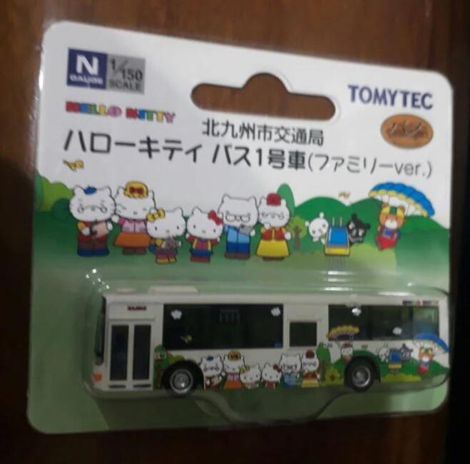 TOMYTEC N規 公車 巴士 Bus 北九州市交通局 Hello kitty 1號車 鐵道 模型