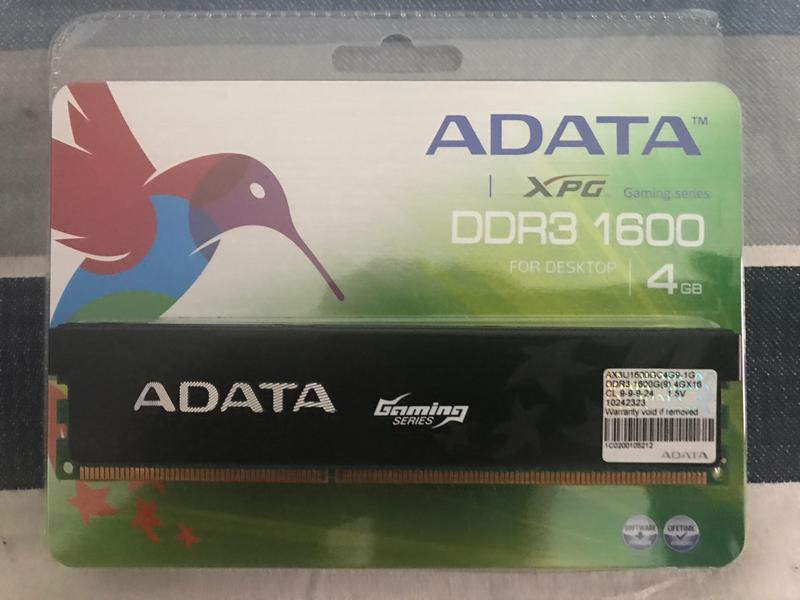 ADATA DDR3-1600 GAMING