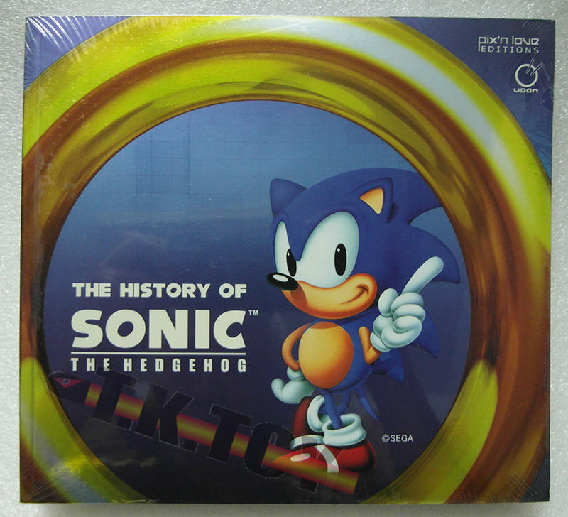 [TK]如圖/The History of Sonic the Hedgehog/音速小子 20周年 美版平裝設定資料集