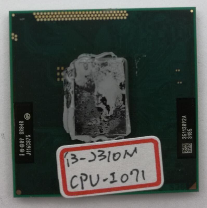 Intel Core i3-2310M 2.1 GHz SR04R 筆記型用處理器