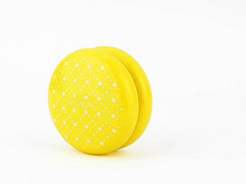 Macaron 馬卡龍 黃色 初學 教學 補習班 國產 耐衝擊 童玩 溜溜球 奇妙 yo-yo
