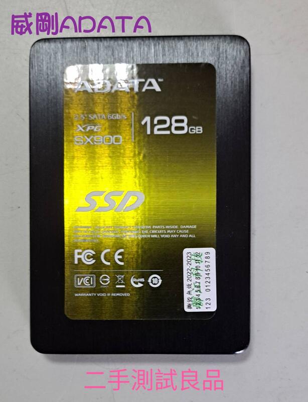 【SSD固態硬碟】威剛ADATA 2.5吋 128G 『SX900』