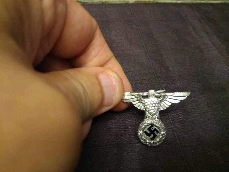 德國徽章107 德國二戰陸軍軍官口袋(胸章)鐵製老鷹章