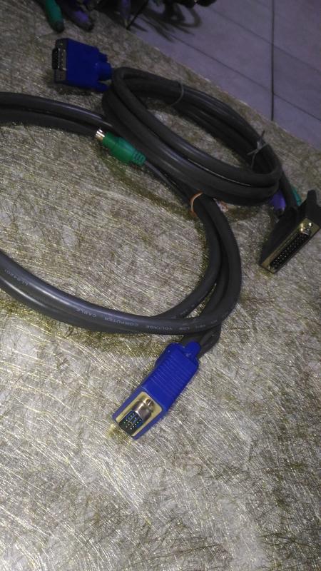 【歡迎 賣場多項合併寄件】【2手良品】2L-1601P PS/2 KVM Cable KVM 連接線 1.8米 1.8M