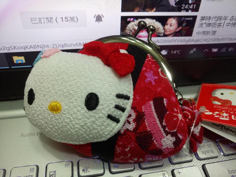 Hello Kitty 葉朗彩彩 日本限定零錢包