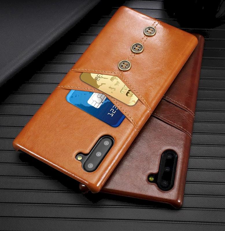 Samsung Note10+ Plus N10+ 牛皮仿製真皮 造型手機殼背蓋背殼手機套皮套保護套保護殼M1355