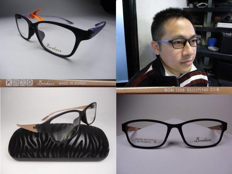 【信義計劃眼鏡】Bonkers 韓國製 塑鋼眼鏡 Ultem Betapla 記憶膠框有鼻墊 可配高度數大框 超越Rior ACQ 林書豪運動可戴