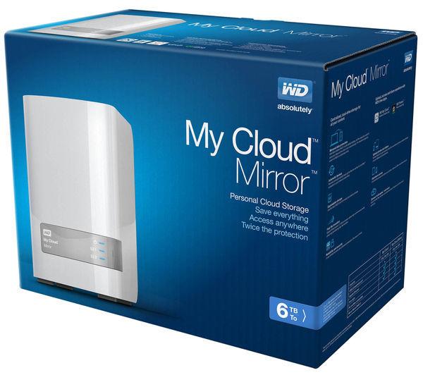 【子震科技】WD NAS 雲端硬碟 My Cloud Mirror 6TB (2bay)另有EX2100 DL4100 