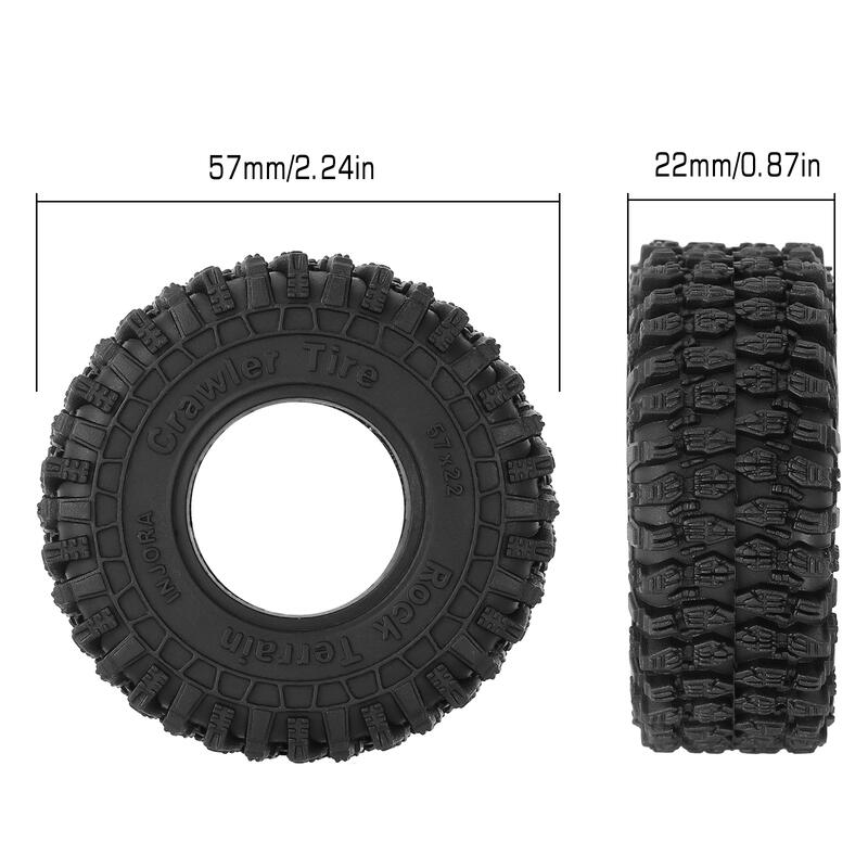 Saldi 4 pezzi di pneumatici per ruote di deserto in lega di alluminio da 1,0 pollice per parti di automobili RC 1/18 TRX4M SCX24 FMS FCX18 FCX24 Furek FX118 - Banggood alia Mobile Saldi 4 pezzi di pneumatici per ruote di deserto in lega di alluminio da 1,0 pollice per parti di automobili RC 1/18 TRX4M SCX24 FMS FCX18 FCX24 Furek FX118 - Banggood alia Mobile