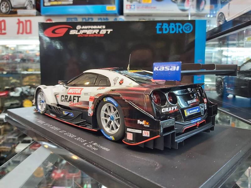 EBBRO 81127 CRAFTSPORTS MOTUL GT-R SUPER GT GT500 1/18 總代理商