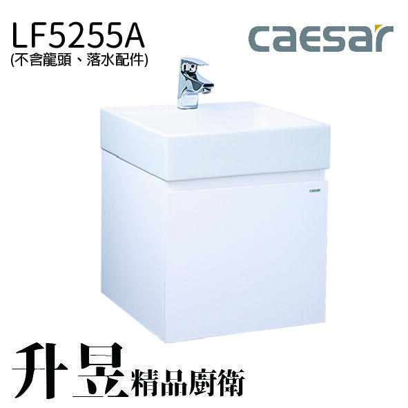 【升昱廚衛生活館】凱撒方形盆浴櫃組(不含龍頭) - LF5255A