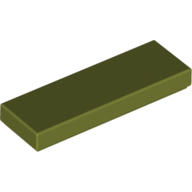 【樂高小角落】 Olive Green Tile 1x3 橄欖綠色平板、平面 6046903 63864