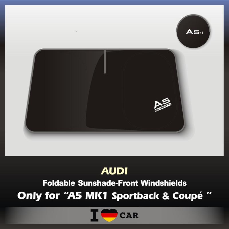 AUDI_A5_MK1_Sportback_&_Coupé_可收納前檔遮陽板_(升級版)
