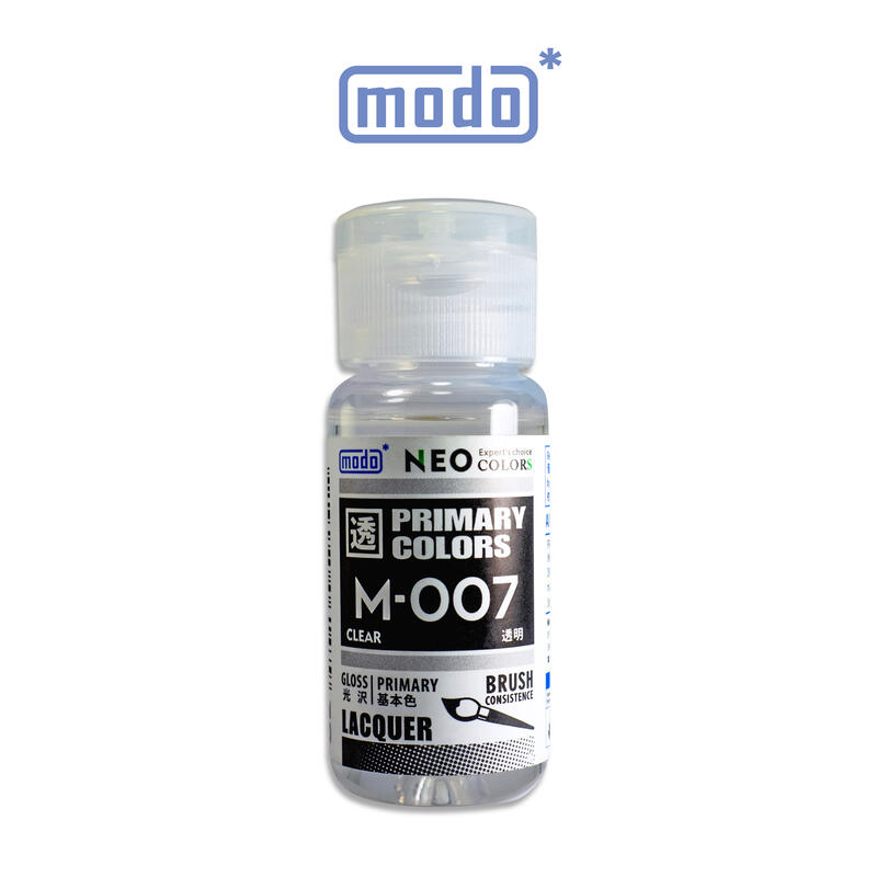 【modo摩多製造所】NEO  M-007 M007 modo透明/30ML/模型漆｜官方賣場