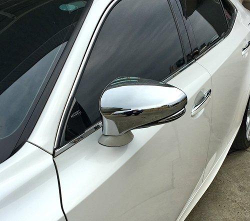 ~圓夢工廠~ Lexus 2016~on GS450h GS350 GS300h GS200t 防撞鍍鉻後視鏡蓋
