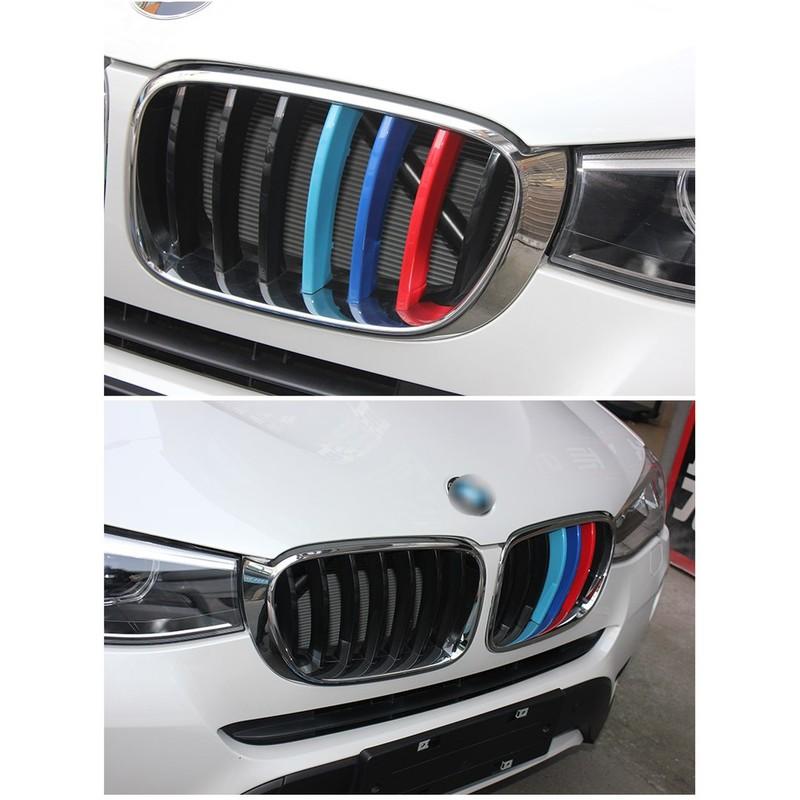 BMW G01 F25  (  X3 X4 X5 X6 ) 三色中網 卡扣 改裝水箱護罩飾條