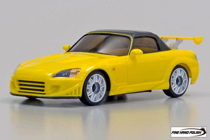 宏大※(售罄)KYOSHO MINI-Z車殼(MZP45MY) HONDA S2000 (黃)(MR03N