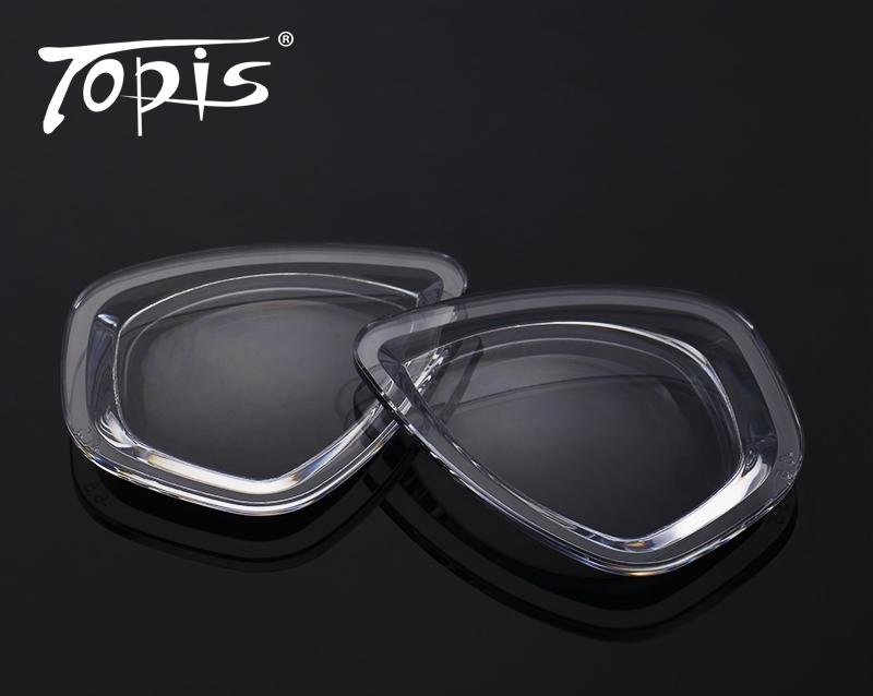 【旅遊生活】台灣 TOPIS 兒童 MS20 樹脂近視鏡片(一對) 塑膠鏡片 度數 浮潛面鏡 潛水面鏡 浮潛面罩 蛙鏡