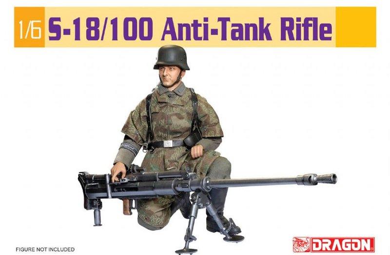 吉華科技@DRAGON 75032  S-18/100 Anti-Tank Rifle (不含人形) 1/6