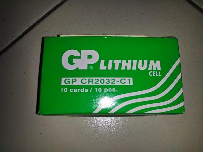 GP 超霸 鈕型 鋰電池 CR2032
