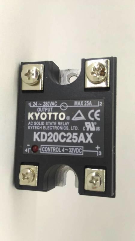 [ KYOTTO ] KD20C25AX 固態繼電器 DC-AC 280VAC